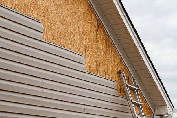 Professional Emergency Siding Repair technician working in Ford City, PA